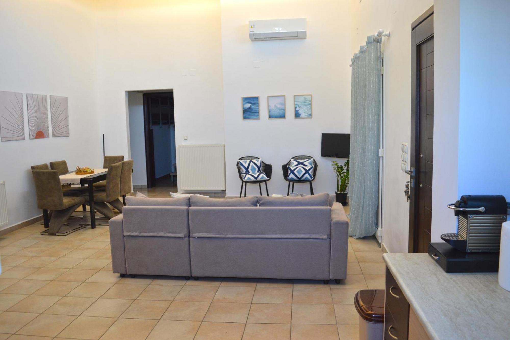 Sunshine House Apartment Ermoupoli Bagian luar foto